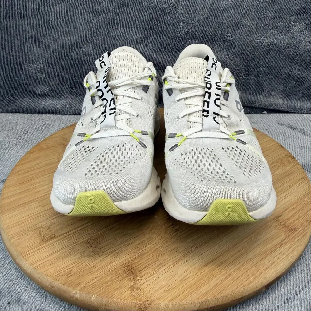 On Cloudsurfer Shoes Womens Size 9.5 White Mesh Running Sneakers 3WD10440248